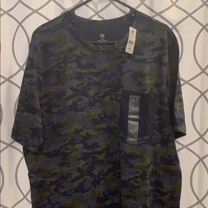 Men’s Blue/green Camo shirt